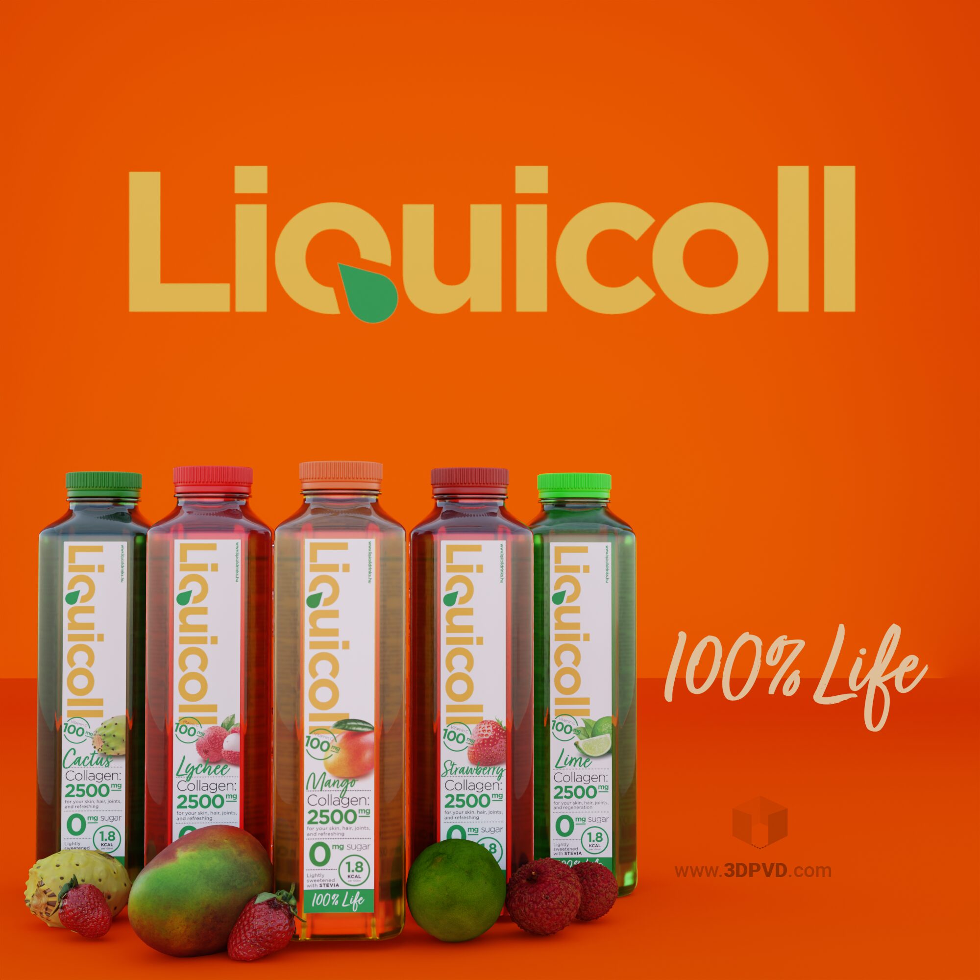 Product animation: fruit juice